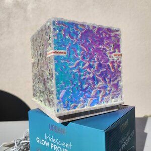 Minecraft ORB Of Dominance Iridescent Cube Glow Color Changing Night Light 4" 4"